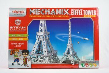 Металевий конструктор, розвиваючий "MECHANIX" Ейфелова Вежа (2129 елм.) 01015 фото