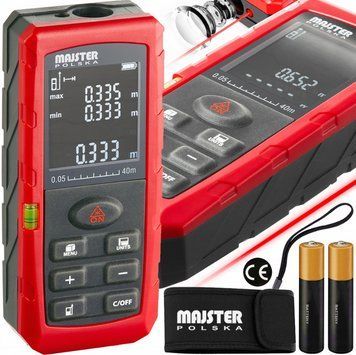 Лазерний далекомір 40 м Majster Polska (Польща) 2482157565 фото