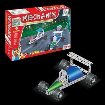 Металевий конструктор, розвиваючий "MECHANIX" №1 (127 елм./10 моделей) 01003 фото