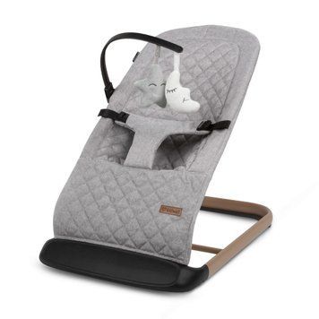 Крісло-гойдалка Kidwell LARO Full Grey/Wooden 62182 фото