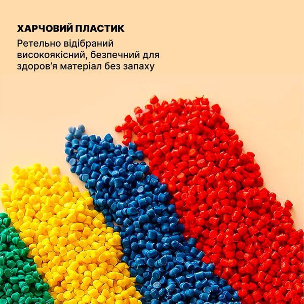 Дитяча спортивна іграшка Черепашка жовтогаряча пластикова 37 см / 19 см + мотузка 13 фото